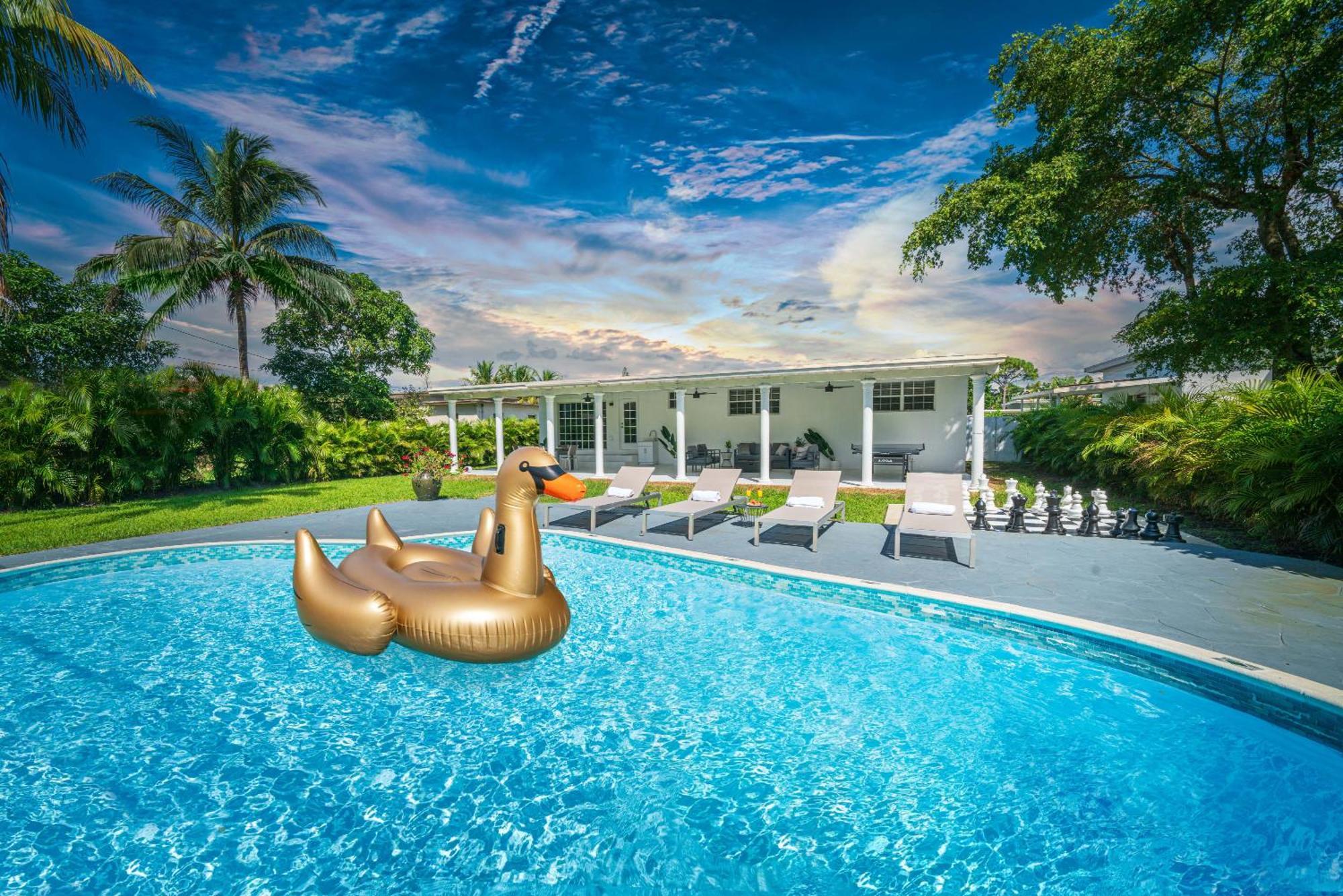 Вілла New Tropical Oasis Retreat In Маямі Екстер'єр фото